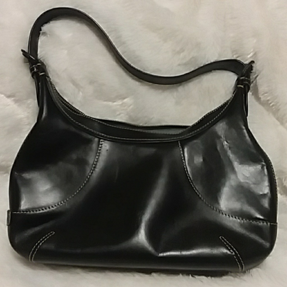 ♦️Vintage♦️Cole Han boho black purse